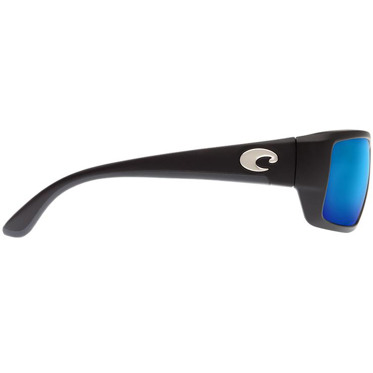 Costa Fantail Polarized Sunglasses - Matte Black/Blue Mirror - Adult Costa Fantail Polarized Sunglasses - Matte Black/Blue Mirror - Adult