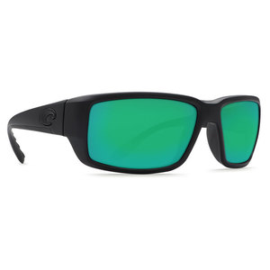 Costa Fantail Polarized Sunglasses - Blackout/Green Mirror