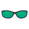 Costa Fathom Sunglasses - Matte Black/Green Mirror - Adult