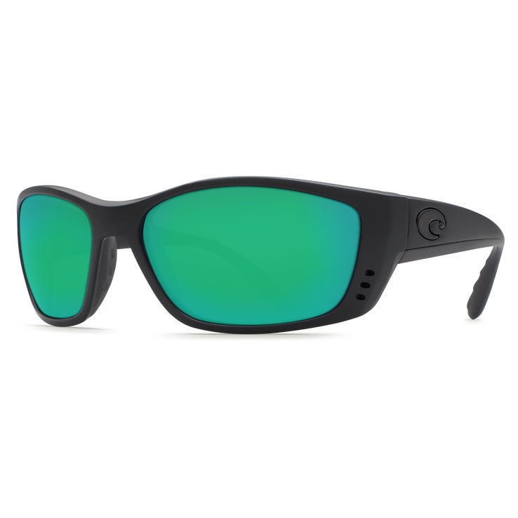 Costa Fisch Polarized Sunglasses - Blackout/Green - Adult Costa Fisch Polarized Sunglasses - Blackout/Green - Adult