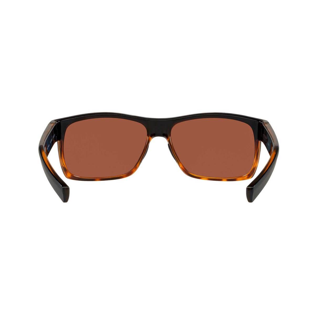 Costa Half Moon Polarized Sunglasses - Black Tortoise/Green - Adult Costa Half Moon Polarized Sunglasses - Black Tortoise/Green - Adult