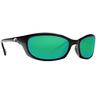 Costa Harpoon Polarized Sunglasses - Shiny Black/Green Mirror - Adult