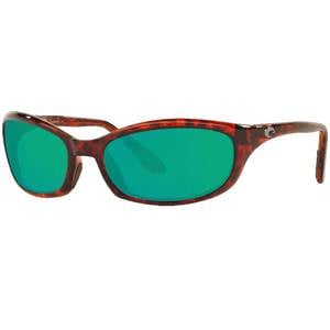 Costa Harpoon Polarized Sunglasses - Tortoise/Green