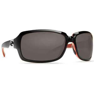 Costa Isabela Polarized Sunglasses - Black Coral/Gray