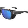 Costa King Tide 6 Polarized Sunglasses - Black Pearl/Blue Mirror - Adult