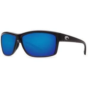 Costa Mag Bay Polarized Sunglasses - Shiny Black/Blue Mirror