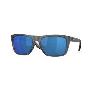 Costa Mainsail Tiger Polarized Sunglasses - Gray Crystal/Blue Mirror