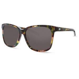 Costa May Polarized Sunglasses - Shiny Abalone/Gray