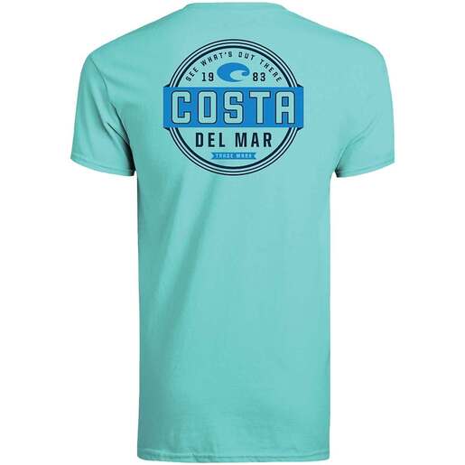 Costa Men's Prado Short-Sleeve Casual Shirt - Caribbean XL - Costa