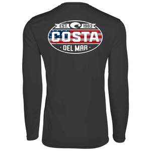 Costa Men's Streamer Tech Long Sleeve Casual Shirt
