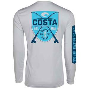 Costa Men's Tech Reeling Long Sleeve Casual Shirt