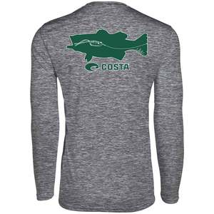 Costa Men's Tech Species Bass Long Sleeve Shirt