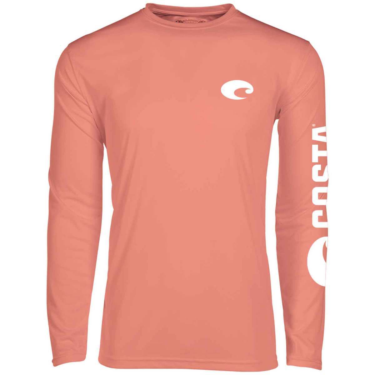 Costa Men's Technical Crew Long Sleeve Shirt Costa Men's Technical Crew Long Sleeve Shirt