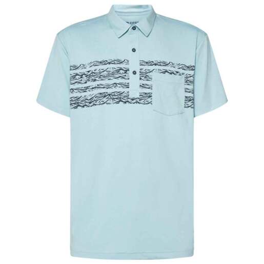 Costa Men's Voyager Polo Short-Sleeve Fishing Shirt - Marine Heather XXL - Costa