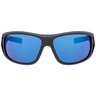 Costa Montauk Polarized Sunglasses - Black/Blue - Adult