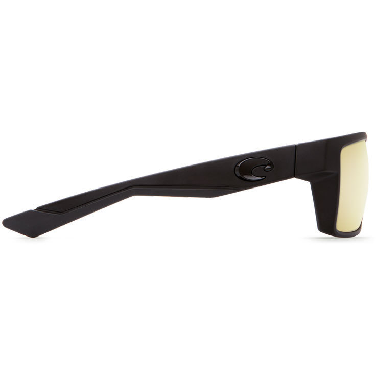 Costa Motu Polarized Sunglasses - Blackout/Sunrise Silver Mirror - Adult Costa Motu Polarized Sunglasses - Blackout/Sunrise Silver Mirror - Adult