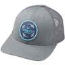 Costa Ocearch Circle Shark Trucker Adjustable Hat - Gray - One Size Fits All - Gray One Size Fits All