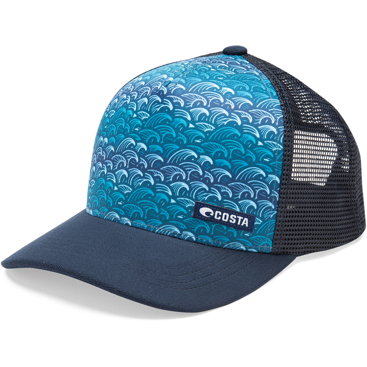 Costa Olas Trucker Hat - Blue - Blue One Size Fits Most Costa Olas Trucker Hat - Blue - Blue One Size Fits Most