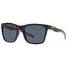 Costa Panga Polarized Sunglasses - Black/Crystal/Fuchsia/Gray - Adult