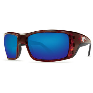 Costa Permit Polarized Sunglasses - Tortoise/ Blue Lens