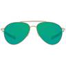 Costa Piper Polarized Sunglasses - Shiny Gold/Green - Adult
