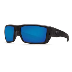 Costa Rafael Polarized Sunglasses - Blackout/Blue Mirror
