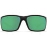 Costa Reefton Polarized Sunglasses - Blackout/Green Mirror - Adult