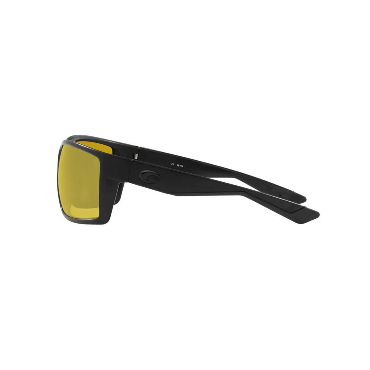 Costa Reefton Polarized Sunglasses - Blackout/Sunrise Silver - Adult Costa Reefton Polarized Sunglasses - Blackout/Sunrise Silver - Adult