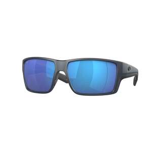 Costa Reefton Pro Polarized Sunglasses - Matte Midnight Blue/Blue Mirror