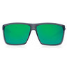 Costa Rincon Polarized Sunglasses - Smoke Crystal/Green Mirror - Adult