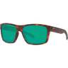 Costa Slack Tide Matte Tortoise Sunglasses - Copper Green