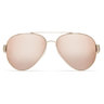 Costa South Point Polarized Sunglasses - Rose Gold/Copper Silver Mirror - Adult