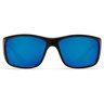 Costa Tasman Sea Polarized Sunglasses - Shiny Black/Blue Mirror - Adult