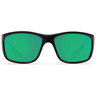 Costa Tasman Sea Polarized Sunglasses - Shiny Black/Green Mirror - Adult