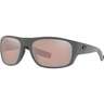 Costa Tico Matte Black Sunglasses - Copper Silver