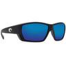 Costa Tuna Alley Readers Polarized Sunglasses - Matte Black/Blue Mirror - Adult