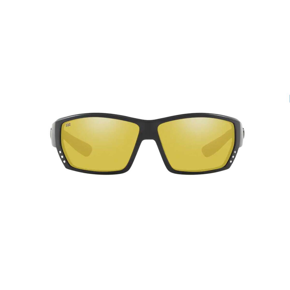 Costa Tuna Alley Polarized Sunglasses - Blackout/Sunrise Silver - Adult Costa Tuna Alley Polarized Sunglasses - Blackout/Sunrise Silver - Adult