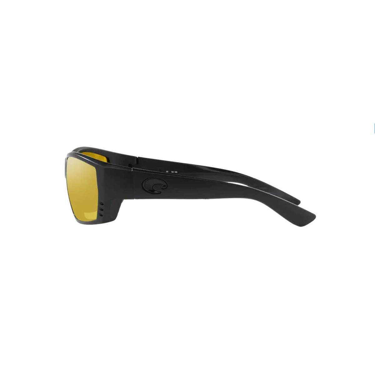 Costa Tuna Alley Polarized Sunglasses - Blackout/Sunrise Silver - Adult Costa Tuna Alley Polarized Sunglasses - Blackout/Sunrise Silver - Adult