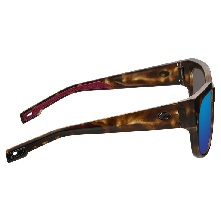 Costa Waterwoman Polarized Sunglasses - Matte Shadow Tortoise/Blue Mirror - Adult Costa Waterwoman Polarized Sunglasses - Matte Shadow Tortoise/Blue Mirror - Adult