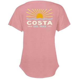 Costa Women's Carmel Short Sleeve Shirt - Pink - S