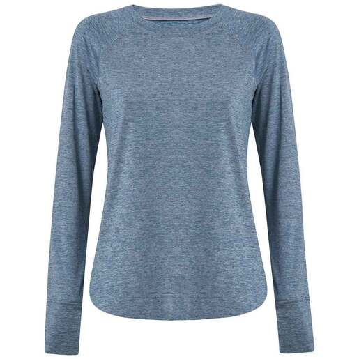 Costa Women's Venture Performance Long Sleeve Casual Shirt - Navy Blue Heather XL - Costa