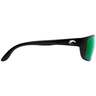 Costa Zane Polarized Sunglasses - Matte Black/Green Mirror - Adult