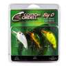 Cotton Cordell Big O Triple Threat Shallow Diving Crankbait Assortment - Assorted, 1/3oz, 2-1/4in, 3-5ft - Pear/Red Eye, Perch, Chartreuse Perch 2-1/4 in