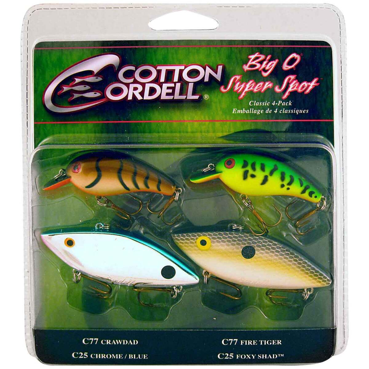 Cotton Cordell Classic Crankbait Assortment Kit - Multi Cotton Cordell Classic Crankbait Assortment Kit - Multi