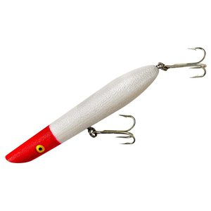 Cotton Cordell Pencil Popper Topwater Bait - Pearl Red, 1oz, 6in