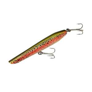 Cotton Cordell Pencil Popper Topwater Bait - Rainbow Trout, 2oz, 7in