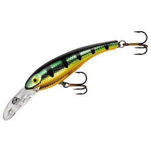 Cotton Cordell Wally Diver Deep Diving Crankbait - Gold Perch, 1/2oz, 3-1/8in