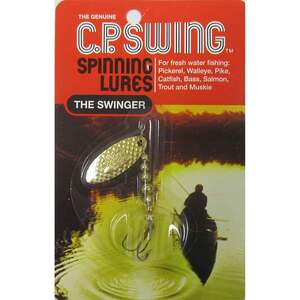 C.P. Swing The Swinger Inline Spinner - Brass, 1/6oz