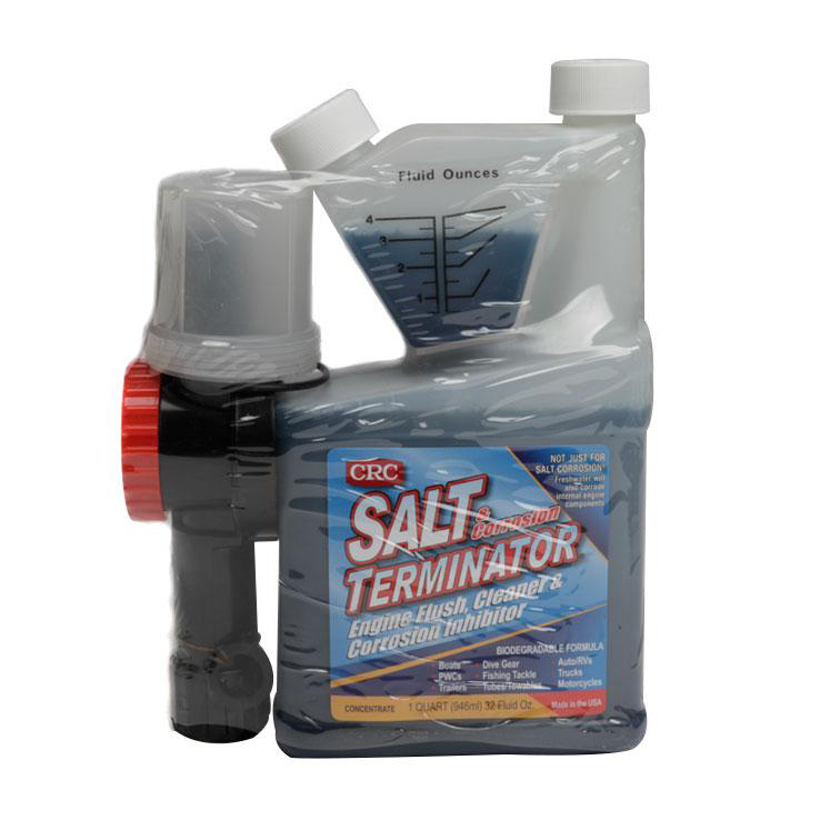 CRC Salt Terminator® Engine Flush, Cleaner & Corrosion Inhibitor with Mixer CRC Salt Terminator® Engine Flush, Cleaner & Corrosion Inhibitor with Mixer