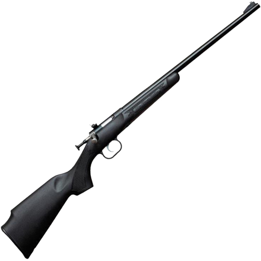 Crickett Compact 22 WMR (22 Mag) Blued Bolt Action Rifle – 16.12in – Black